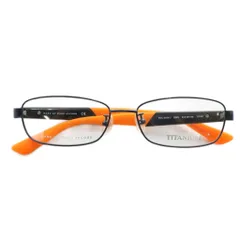 マークバイマークジェイコブス MARC by MARC JACOBS 眼鏡 メガネ 度なし メタルフレーム チタン スクエア ロゴ 54□16-140 黒 ブラック オレンジ MMJ0534/J EMN /XZ ■GY11のサムネイル