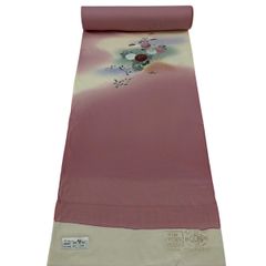 子供着物 反物 正絹 四つ身 オレンジ 手毬 - メルカリ