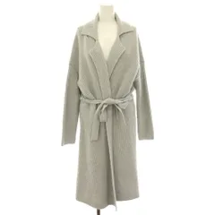 マックスマーラ ウィークエンドライン MAX MARA WEEKEND LINE ロングカーディガン ニットコート 長袖 ウール L グレー 531602690700 /HNのサムネイル