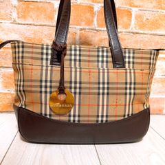 最終処分SALE】BURBERRY チェックハンドバッグ A-11395 - メルカリ