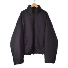 ワイズ Y's 23-24AW PADDED NYLON BLOUSON ナイロン 中綿 ブルゾン 3 黒 ブラック YJ-Y40-630のサムネイル