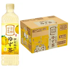 サントリー 伊右衛門 ゆず茶 600ml × 1ケース / 24本のサムネイル