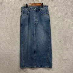 ヴィンテージ デニム ロング丈スカート 55 M16097