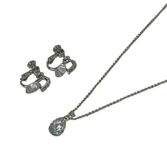 VENDOME BOUTIQUE(ヴァンドームブティック) アクセサリー美品  - シルバー ネックレス×1点/ピアス×1点