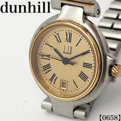 アルフレッド ダンヒル ミレミアムクォーツ デイト コンビ ステンレス 