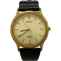 SEIKO(セイコー) 腕時計 SPIRIT(スピリット) 5E31-6040 メンズ アイボリー