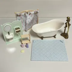 シルバニアファミリー シャワーバスルーム セット まとめ売り (付属品 写真 確認)