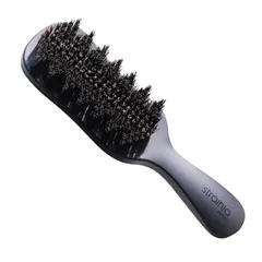 【新品】 [strainia] ストレーニア ケアストレートブラシ 豚毛 猪毛 ヘアブラシ くせ毛 ケア 0
