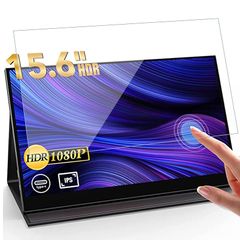 [신품] For EVICIV EVC-15605 15.6인치 유리 필름 EVICIV EVC-15605 15.6형 1920×1080 16:9 대응 모바일 모니터 액정 보호 강화 유리 필름 [Jinmdz]일본제 소재 아사히 유리제/경도 9H/0