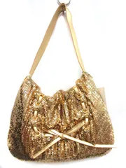 フェリックス レイ Felix Rey ハンドバッグ パーティ リボン ゴールド /DT6 ● ■CO1