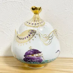 フタに欠けあり】Meissen マイセン アラビアンナイト 千夜一夜