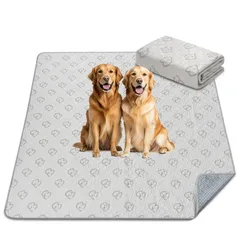 fxw 洗える犬用トイレパッド fxw Rollick/Homeplus 60cm 8面サークル専用 160cm 正方形 カーキ 1枚のサムネイル