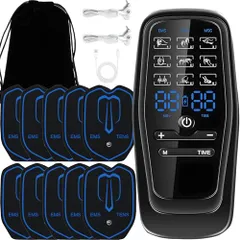 YOSINA EMS 全身筋肉刺激 9モード 30階段強度 A/Bデュアルチャネル仕様 Type-C充電 超軽量 携帯便利 誕生日 敬老の日 母の日 父の日 プレゼント@ 8efd8e3d