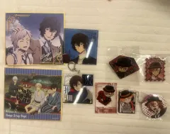 文豪ストレイドッグス 太宰 治 治 中原 中原 中也 アクリル ビジュアル色紙 背 まとめ 出品