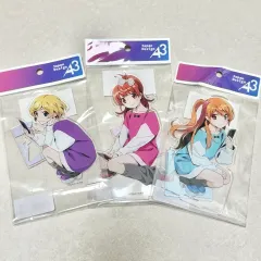 まとめ) プリティーリズム オーロラドリーム 15周年 マルス ミオン リー アクリルスタン