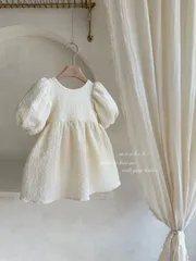 【予約】monbebe　セシルワンピース