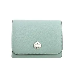 【ギフト対応可】ケイトスペード KATE SPADE 二つ折り財布 Kayla Pebbled Leather Small L-Zip Wallet ケイラ スモール Lジップ ウォレット Lブルー レディース 人気 ブランド おしゃれ プレゼント 送料無料