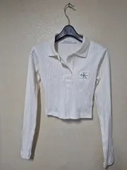 Calvin Klein Jeans クロップド カラーTシャツ