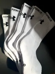 アンダーアーマー 白 スポーツ 靴下 5足 セット
