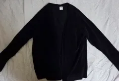 ZARA ザラ ソフトニットカーディガン アウター XL (ブラック/傷なし 最高)