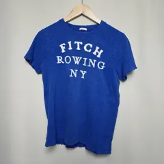 アバクロンビー レディース ヴィンテージ 刺繍 半袖Tシャツ S