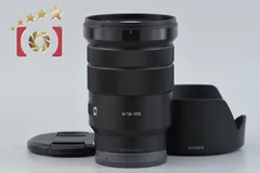 SELP e PZ 18-105mm f4 g oss 中古 Amazon.com : Sony SELP18105G E PZ 18-105mm F4 G OSS (Renewed