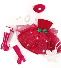 1/6スケール ぬいぐるみ（1/6ドール） クリスマスミミ ディフォルト full-set