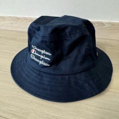 patagonia ネイビー バケットハット - メルカリ