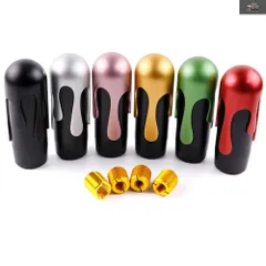 新型アイスクリームスタイル アルミ製カーギアスティックシフトノブ シフターレバーヘッド