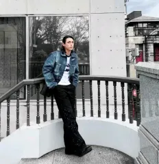 新品 M) ZARA × Andersson Bell デニム コンボ アウター ジャケット 6085/486