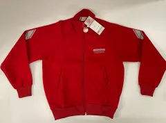 アシックス ミスター デポルテ 90s オールド トラックジャージ ジャージ ジャケット 1990 レッド