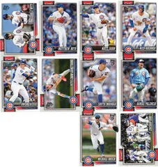 2026 Topps Series 1 Baseball シカゴ・カブス ベースカード10種コンプ (Combo/Leadersなどの他球団選手が含まれているもの除く)