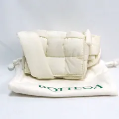 BOTTEGA VENETA ボッテガヴェネタ パデッド テック ナイロン カセット ミニ ショルダーバック ホワイト 691018 VBO81 新品未使用のサムネイル