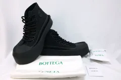 BOTTEGA VENETA ボッテガヴェネタ JUMBO SNEAKER ジャンボ スニーカー CITY NYLON ブラック 44サイズ（約29cm） 741358 V2X50 新品未使用のサムネイル