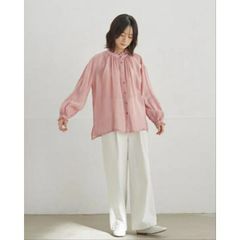 新品 neam SLEEVE SLIT GATHER BLOUSE POPUP - メルカリ