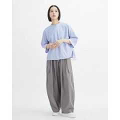 huis 遠州織物 バンブーリネンスカートパンツ505 - メルカリ