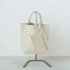MARLON FIRENZE (マーロンフィレンツェ) | 2way Mini Tote Bag With Pouch (light beige) | トートバッグ ショルダーバッグ 2way お洒落