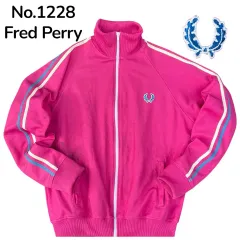 フレッドペリー ピンク色 トラックジャージ M