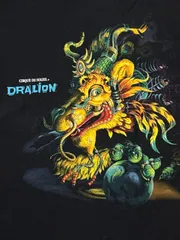 シルク・ドゥ・ソレイユ（Cirque du Soleil）「DRALION」　ビンテージ　ヴィンテージtシャツ　XL 演劇　舞台　劇団四季　ライオンキング　catsのサムネイル