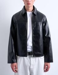 美品 BEAUTY&YOUTH セミベジタブル レザートラッカーJKT 羊革 - メルカリ