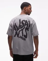 オールセインツ レディース トップス Tシャツ クルーネック Allsaints Orlando crew neck tshirt MARCH GRAY グレーのサムネイル