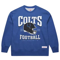 ミッチェルネス メンズ アウター パーカー・スウェット シャツ Mens Mitchell Ness Royal Indianapolis Colts Indiana Nights Helmet Swのサムネイル