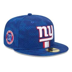 ニューエラ メンズ アクセサリー 帽子 Mens New Era Royal New York Giants 2024 Sideline 59FIFTY Fitted Hat Gia Blue ブルー
