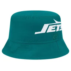 ニューエラ メンズ アクセサリー 帽子 Mens New Era Greenew York Jets Helmet Bucket Hat Jet Green グリーン