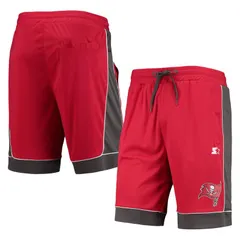 スターター メンズ ボトムス ハーフパンツ・ショーツ ショートパンツ MenstarteredPewter Tampa Bay Buccaneers Fan Favorite Fashion Shorのサムネイル