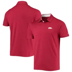 アンブランデッド メンズ トップス Tシャツ ポロシャツ Unbranded Mens Columbia Cardinal Arkansas Razorbacks Tech Trail OmniShade Polo Ark Red レッド