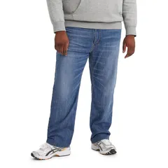 リーバイス メンズ ボトムス デニムパンツ トール ジーンズ Big Tallevis 559 Relaxed StraightFit Jeansteely Blue ブルー