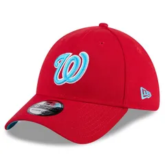 ニューエラ メンズ アクセサリー 帽子 Mens New Era Red Washingtonationals 2024 Fathers Day 39THIRTY Flex Hat Nat Red レ