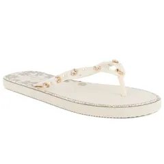 ジューシークチュール レディース シューズ サンダル Juicy Couture Sanba Womens Flip Flops Ivory アイボリーのサムネイル