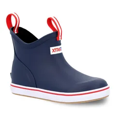 エクストラタフ レディース シューズ ブーツ・レインブーツ アンクル Xtratuf Kids Ankle Deck Boots Blue ブルーのサムネイル